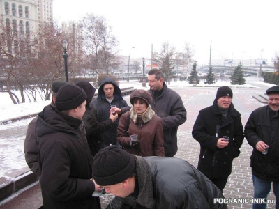 Форумчан согревала задушевная беседа... и не только.