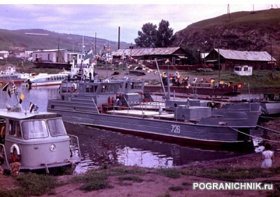 Сретенск, Затон на день ВМФ, 1987