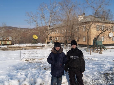 ПогЗ "Широкая" дети, выросшие на заставе.