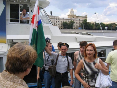 День ВМФ. Москва. Речная прогулка.