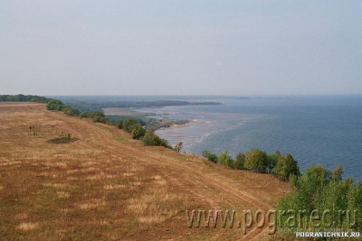 Вид левого фланга 4 ПЗ Азери с вышки ПТН на Кальви