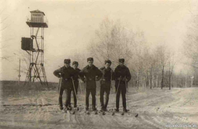 Благовещенск. Воскресенье на лыжах. Зима 1982 года. Рота свя