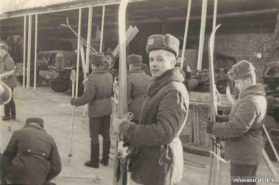 Благовещенск. Воскресенье на лыжах. Зима 1982 года. Рота свя