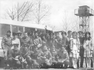Широкая, весна 1986, шефы с Барабаш - Левады