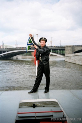 1998г. День пограничника, Москва