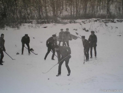 В свободное от службы время. Славянка сухая. зима 81/82