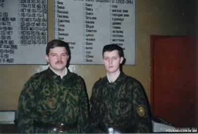 Пр-к Попов и я.1998 ноябрь