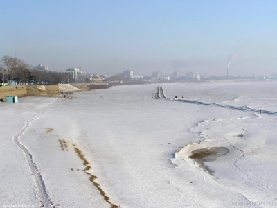 Благовещенск.Зима.