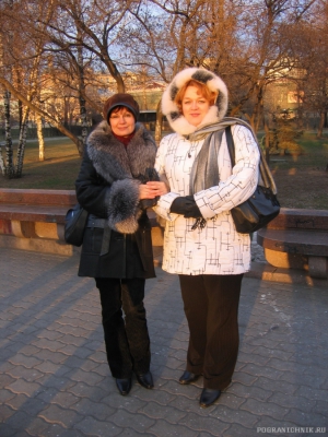 Москва - 20 декабря 2008 г. у памятника пограничникам