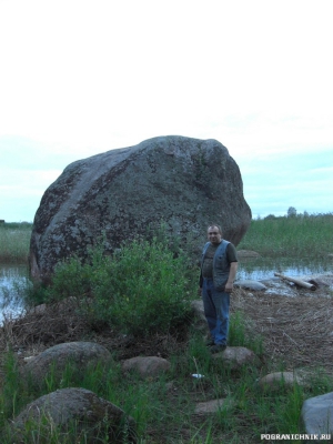 карелия.берег ладоги.