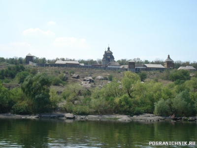 Козацька Січь.місто Запоріжжя острів Хортиця.