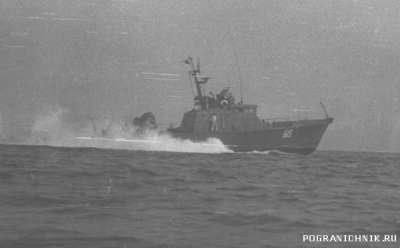 ГРИФ ПСКА-555 в море 1980г.