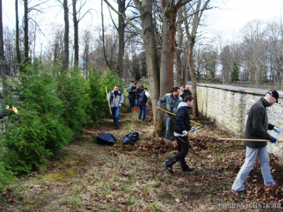 Пограничники на субботнике.02.05.2010