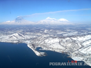 Камчатка с самолета