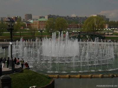 Москва,Царицино,Поющие фонтаны