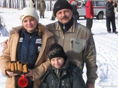 полковник запаса Машканцев Сергей Васильевич с семьей