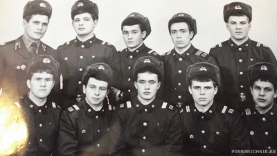 Сержантский состав учебного подразделения 1980 год