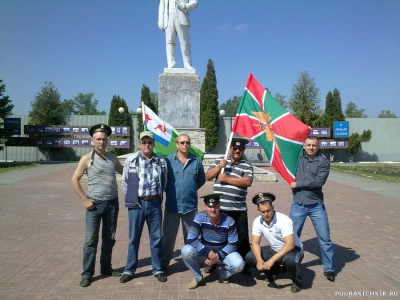 День пограничника в г.Скопине Рязанской области