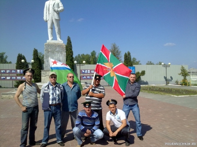 День пограничника в г.Скопине Рязанской области