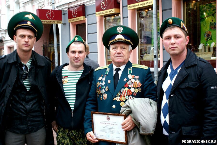 Празднование Дня пограничника в Нижнем Новгороде 28.05.2012 