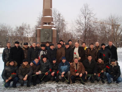 18.02.2012г.У Памятника Пограничникам Отечества.