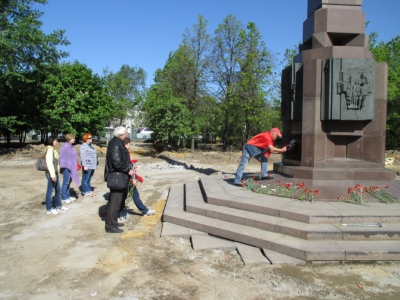 9 мая 2014 года. У памятника пограничникам Отечества