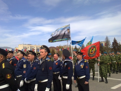 тренеровка перед парадом