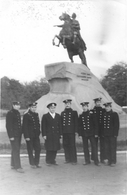 "Служба в г. Кронштадт,1977 г.Ленинград, Медный Всадник"