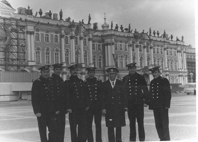 "Служба в г. Кронштадт,1977 г.Ленинград, Зимний Дворец"