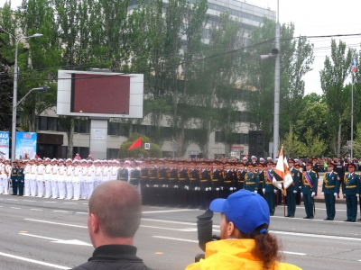 Донецк. День Победы. парад