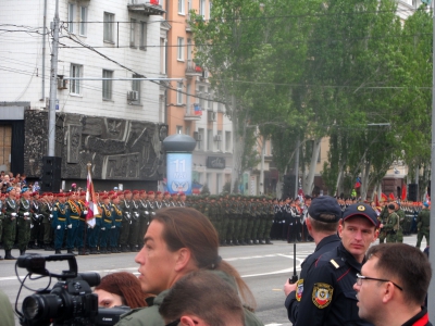 Донецк. День Победы. парад