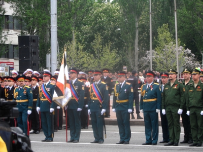 Донецк. День Победы. парад