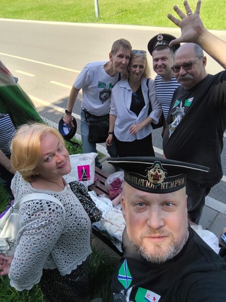 На ПСКР "Шмель" в парке Победы. Москва.