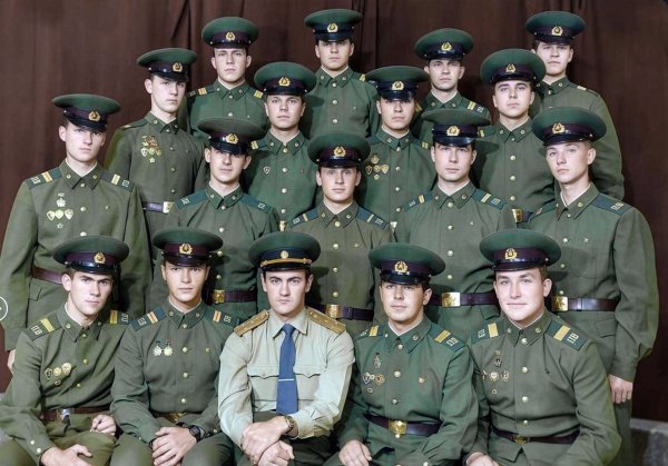 2 отделение, сентябрь 1989г. дембеля